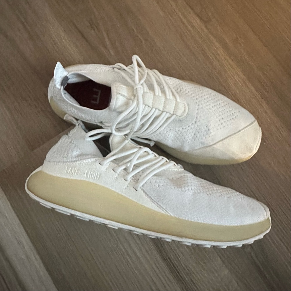 Lane Eight Women’s Trainer Sneaker AD1 White/Cream